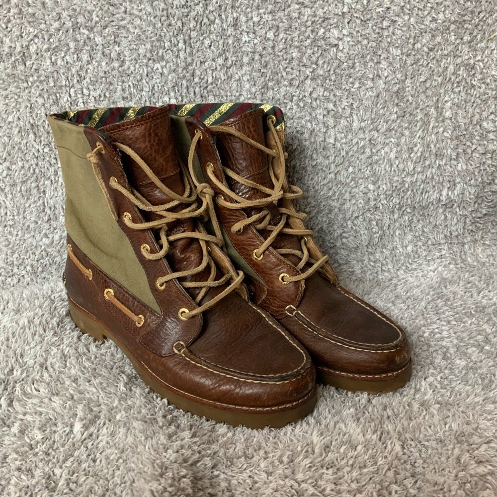 Sperry Leather Ankle Boots 6.5